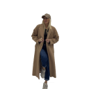 cappotto lungo con cintura bonita